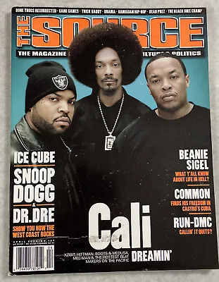 The Source Magazine #127 April 2000 Snoop Dogg Dr. Dre Ice Cube Beanie Sigel • $29.99