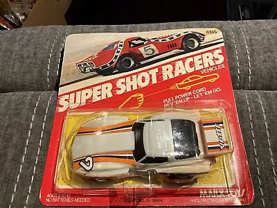 1978 MARX Toys #6135 Super Shot Racer Corvette Unpunched Card See Description • $89.99