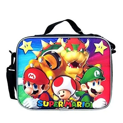 Super Mario Lunch Bag Bowser Toad Lunch Box • $14.99