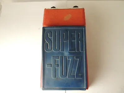 Vintage Univox Super Fuzz Effects Pedal Original Orange Made In Japan Shin Ei • $899.99