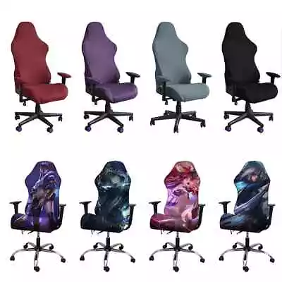 Spandex Gaming Chair Covers Stretch Office Chair Cover For Computer Chair Covers • $16.91