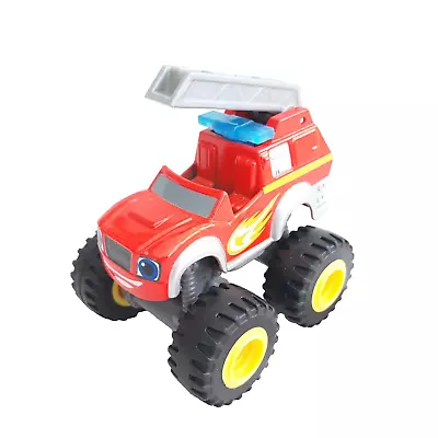 FIRE RESCUE BLAZE Blaze And The Monster Machines Diecast Race Car • £8.49