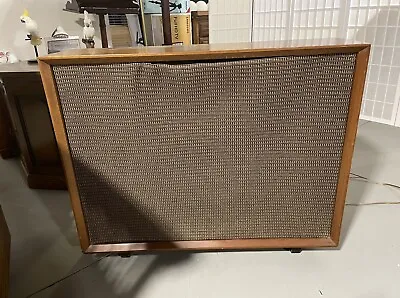 Vintage Weathers Industries Decorator Speaker  In A Solid Wood Casing • $30