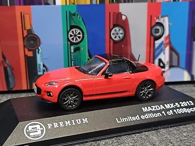 1/43 Mazda Roadster MX-5 Third Generation (NC) Hard Top Diecast • $99.99