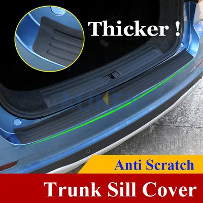 $13.19 • Buy 90cm Black Car Rear Bumper Protector Cover Sill Scuff Plate Trim Car Accessories