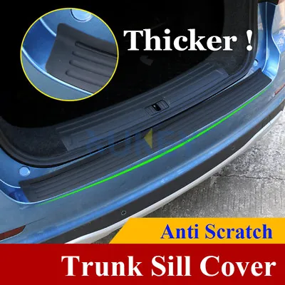 90cm Black Car Rear Bumper Protector Cover Sill Scuff Plate Trim Car Accessories • $16.49