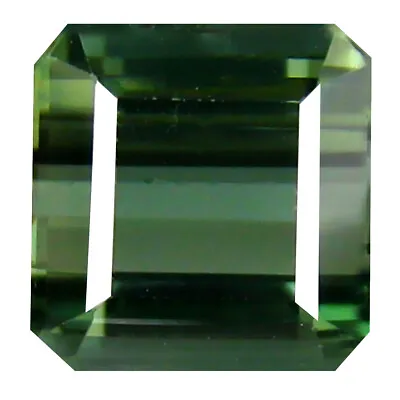 2.30 Ct Pleasant Octagon Cut (7 X 7 Mm) Mozambique Green Tourmaline Gemstone • $34.99