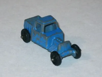 Vintage TOOTSIE TOYS Blue PICKUP TRUCK Hot Rod! Rare TootsieToy Diecast Truck! • $9.99