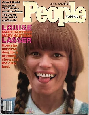 LOUISE LASSER MARY HARTMAN TONGUE  Cover PEOPLE MAGAZINE JULY 1976 Doris Kearns  • $20