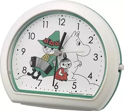 Rhythm Snufkin Moomin And Friends Alarm Clock Electronic Sound Alarm 13x15.3x8.3 • $37.97