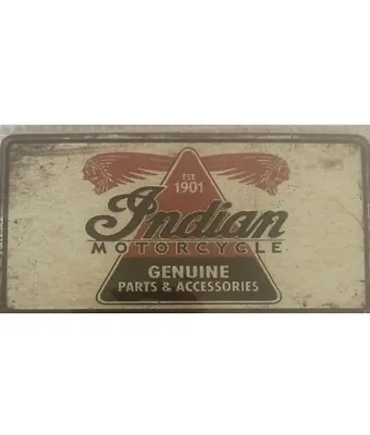 Indian Motorcycle -  Retro Vintage Tin Sign Bar Shed & Man Cave Magnet - NEW • $5.11