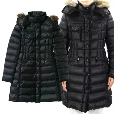 Women's Moncler Hermifur Giubbotto Style#1C5160153048999 Size 6 Color Black • $2000