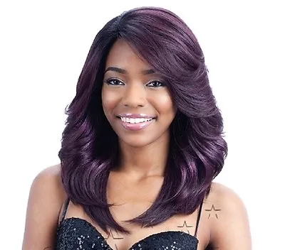 Freetress Equal Synthetic Invisible Lace Front L Part HAIR Wig Riley  • £37.98