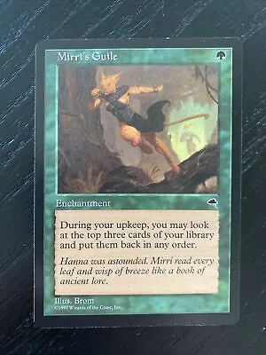 Tempest MIRRI'S GUILE Magic: The Gathering RARE Card 1997 MTG Enchantment- LP • $32.50