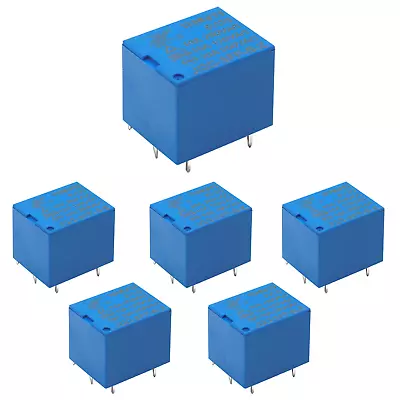 6Pcs DC 5V Coil SPDT 5 Pins Mini PCB Power Relay JQC 3FF T73-5P-5V-B • $12.99