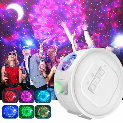 £19.99 • Buy USB Music Projector Light Star LED Night Lamp Starry Sky With Remote Control
