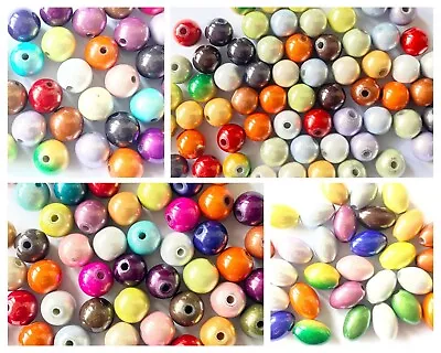 Acrylic Illusion Miracle Beads Mix Various Size And Shape • £2.59