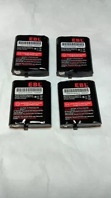 [Lot Of 4] EBL Two-Way Radio Rechargeable Batteries 3.6V 1000mAh For Talkabout • $15