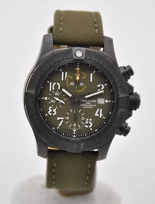 Breitling Avenger Chronograph 45 Night Mission DLC-Coated Titanium V13317101L1X1 • $3899