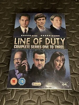 Line Of Duty - Series 1-3 - Complete (DVD 2016) • £9.99