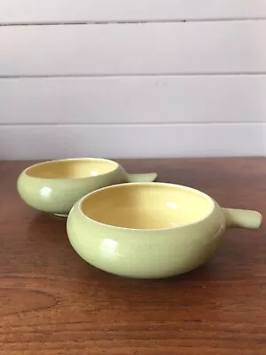 Two Vintage Australian Pottery Martin Boyd Ramekins Signed To Base As Found • $20