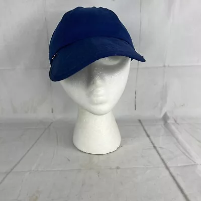 Vintage Levi's Youth Royal Blue Painters Hat 6 Panel Cap Stretch Fit • $7.49