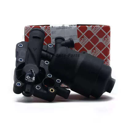 FEBI New Oil Filter Housing W/ Thermostate For Audi A6 A7 3.0 Diesel 059115389P • $144.15