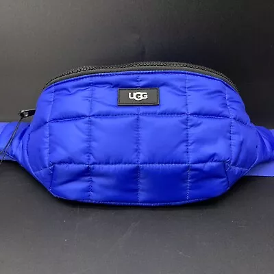 $110 New UGG Gibbs Belt Bag Fanny Pack Crossbody Bag Small Purse Dive Blue • $72