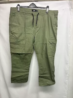 Jacamo Khaki Green Cargo Trousers Size 42S • £5.99