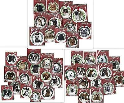 Dog / Cat Breeds Ceramic Medallion Personalizable By E&s Pets Ornament New • $6.95