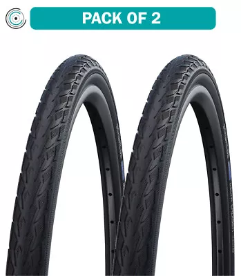 Pack Of 2 Schwalbe Delta Cruiser Plus Tire 700 X 32 Clincher PunctureGuard • $55.40