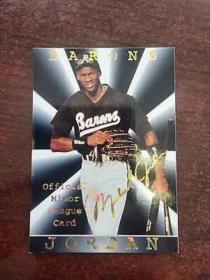1994-95 Sports Stars Usa Michael Jordan Birmingham Barons #131 Baseball Card (rb • $4.24