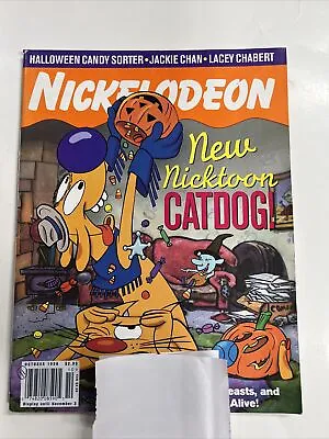 Nickelodeon Magazine October 1998 Catdog • $20