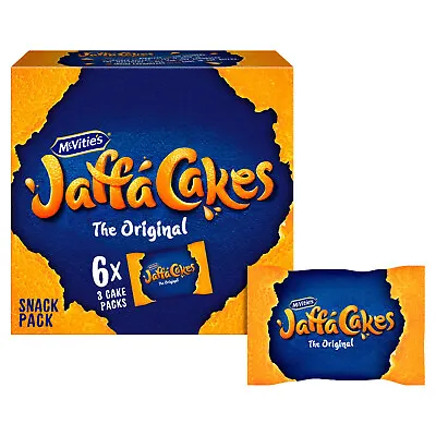 £8.97 • Buy McVitie's The Original Pocket Pack Jaffa Cakes 3 X 6 Packs