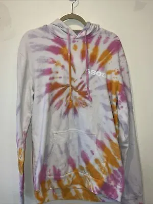 Stunning 5SOS Hoodie Tie Dye 5 Seconds Of Summer Band Sweatshirt Wildflower SZ L • $24.99