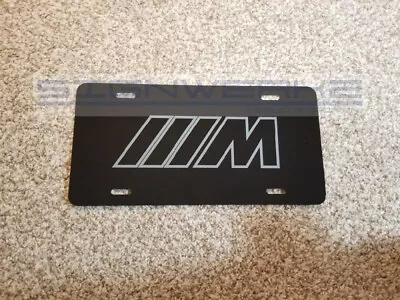 BMW M Outline Plate Metal Novelty Vanity Plate • $15.29