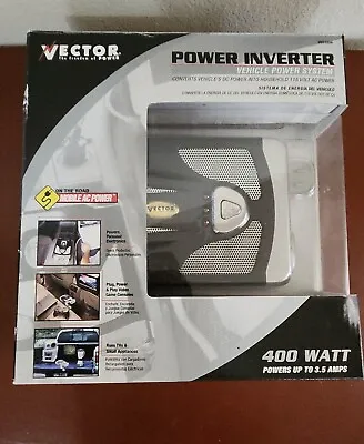 Vector Power Inverter Vehicle Power System 400 Watt Up To 3.5 Amps  • $15