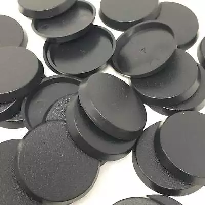 32mm Round Plastic Bases For Warhammer 40k AoS Miniatures (Choose Quantity) • £2.99