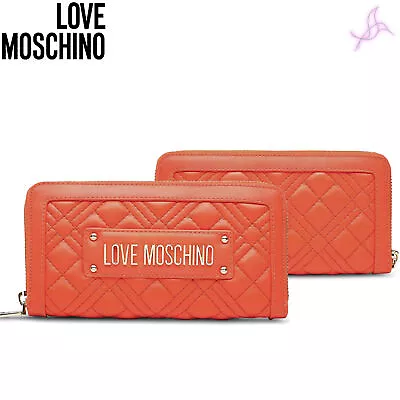 Wallet Love Moschino JC5600PP1GLA0 Woman Orange 136050 Accessories Original • $139.27