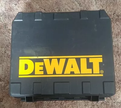 $9.99 • Buy DeWalt Hard Case DW995K-2 Black Plastic For Cordless Drill-CASE ONLY