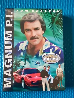 Magnum PI COMPLETE Third SEASON DVD 2006 Box Set TOM SELLECK Brand NEW Free Ship • $13.95