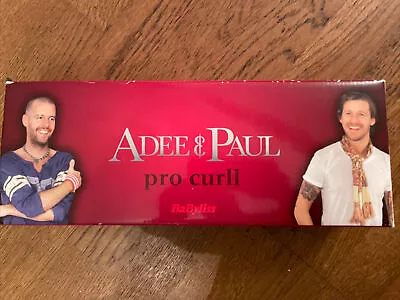 Babyliss Pro Curl Hair Curling Tong Adele & Paul New • £15