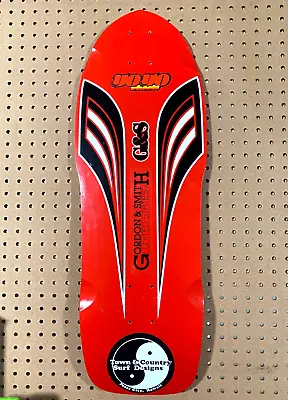 G&S SideCut Reissue Skateboard Deck Red • $150