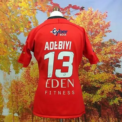 Sid Adebiyi London Broncos Home Player Issued 2020 Shirt. UK Men's Size XL • £60