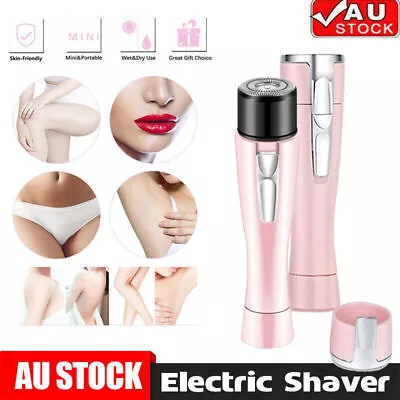 Women’s Facial Electric Shaver Hair Remover Trimmer Body Face Leg Bikini  Armpit • $12.75