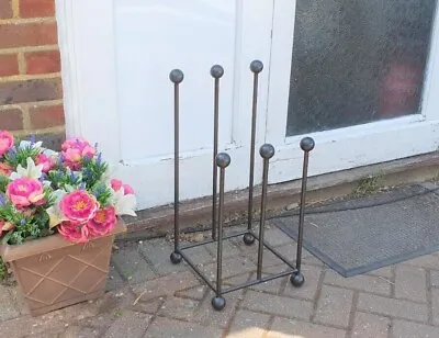 Wrought Iron Wellington Boot Stand / Rack - Available For 2 3 4 Or 6 Pairs • £49.95