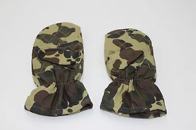 Romanian Army Military Camo Cold Weather Gloves Mittens Lined Fleck Camo M94 • $19.99