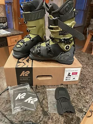 K2 Recon 120 Mv Heat Alpine Ski Boots - 25.5/- All Mountain-new W/box - Deal!!! • $150