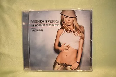 $5.97 • Buy PROMO Britney Spears & Madonna Me Against The Music CD