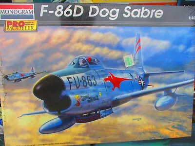 Pro-Modeler F-86D Dog Sabre Kit MONOGRAM #85-5960 1/48 WRAPPED KIT 2001 ISSUE • $35